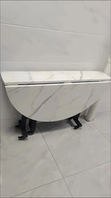 Foldable Round Dining Table