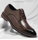 Men Large Size Leather Dress Shoes