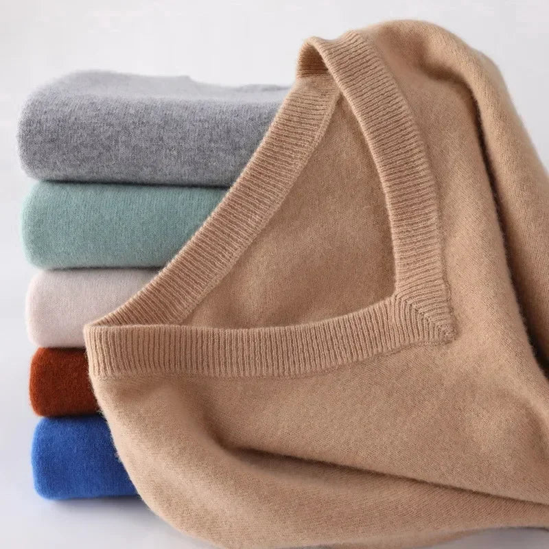 Men’s Wool Cashmere Pullover