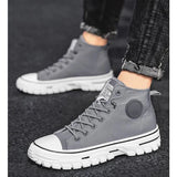 BritFlex™ Men’s High-Top Canvas Sneakers