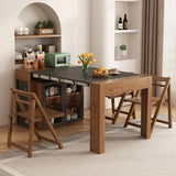 Folding Extendable Dining Table