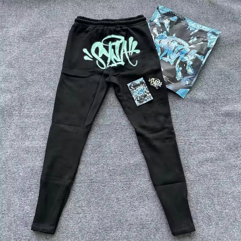 Men Cotton Hoodies Jogger Set