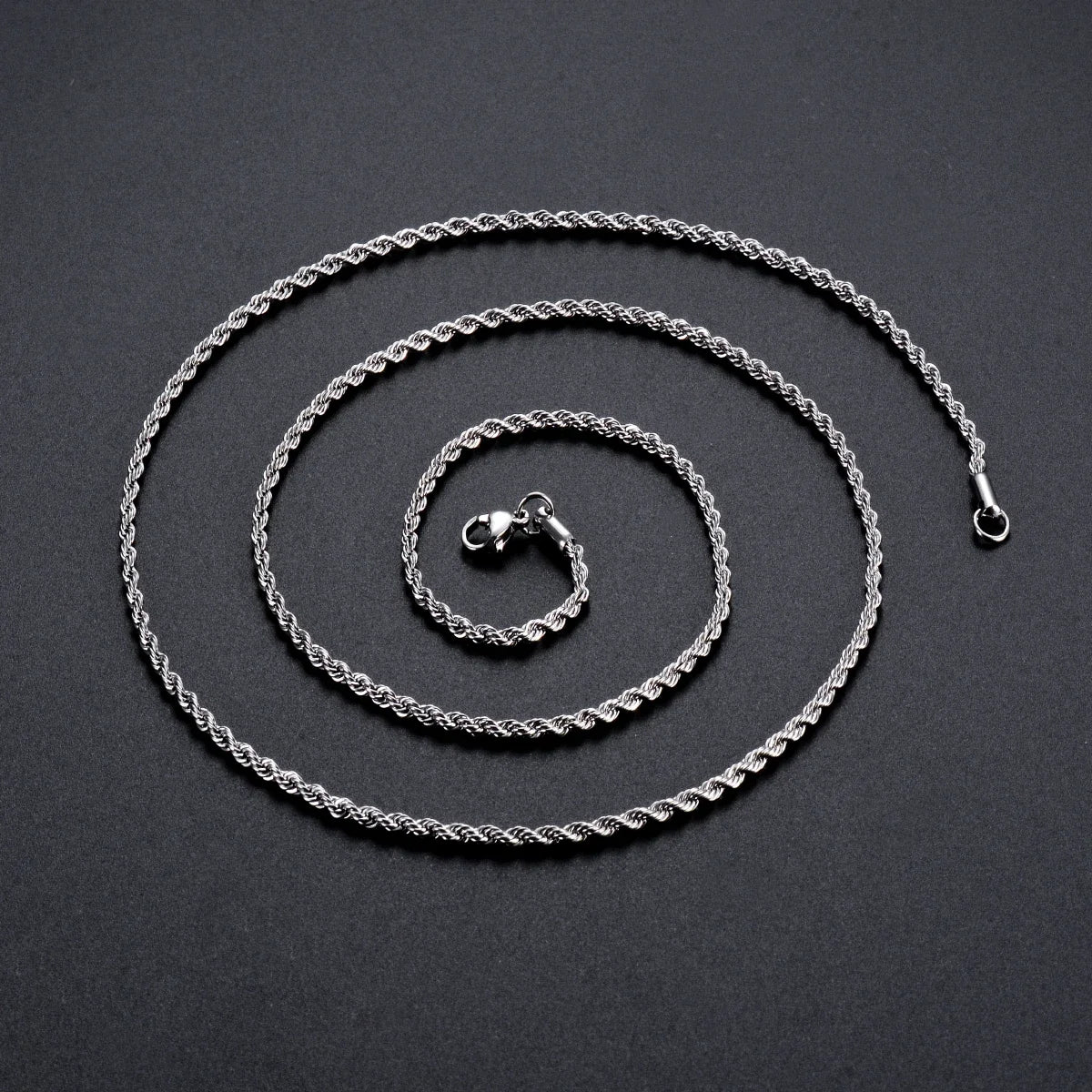Sterling Silver Rope Chain