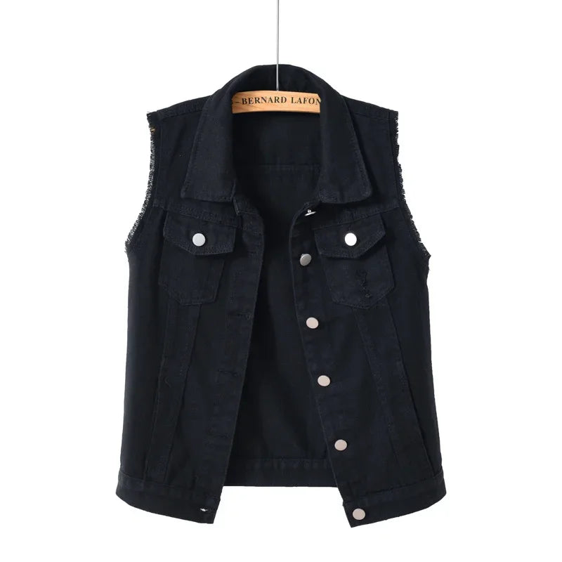 Women’s Blue Casual Denim Jacket
