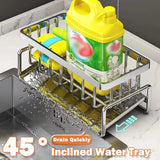 Stainless Steel Sink Storage Rack – Kitchen Sponge Organizer