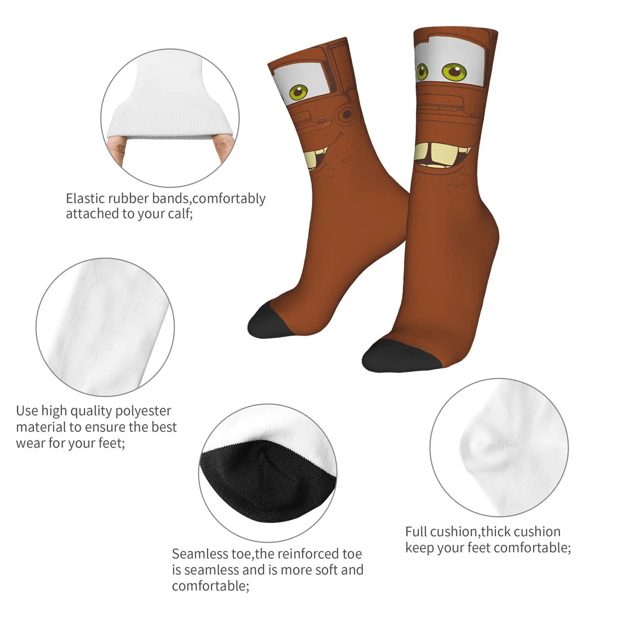 Cars Character Socks