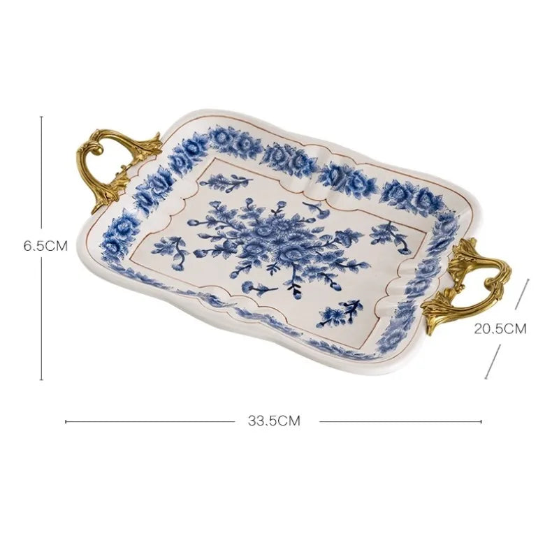 Modern Kitchen Plate Organizer Tray