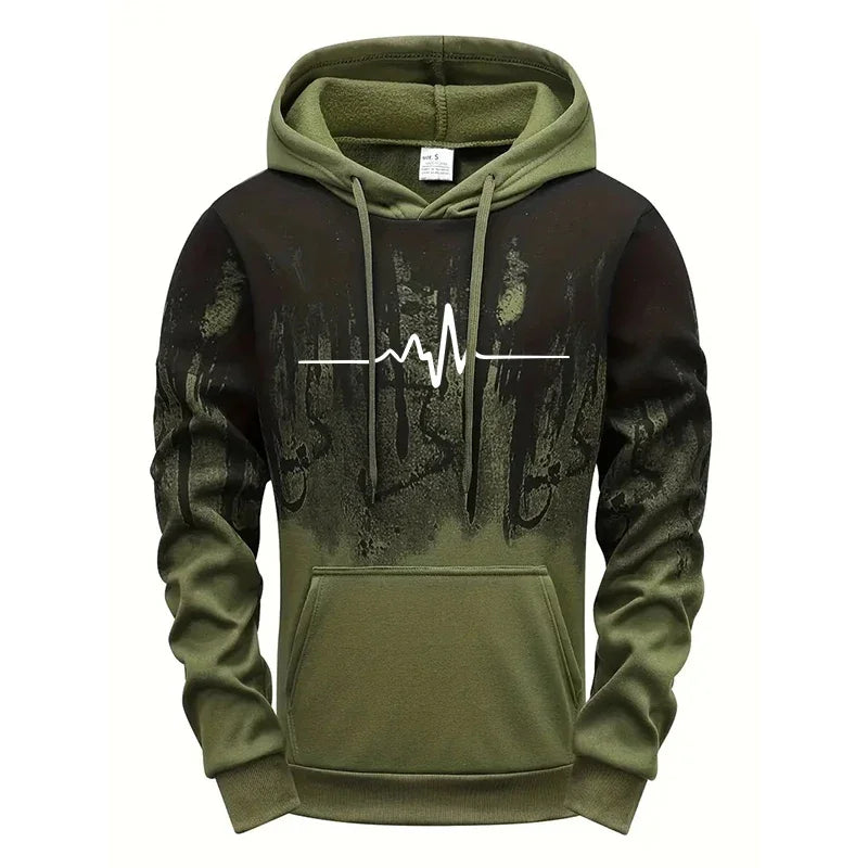 Men's Casual Jogging Tracksuit Set