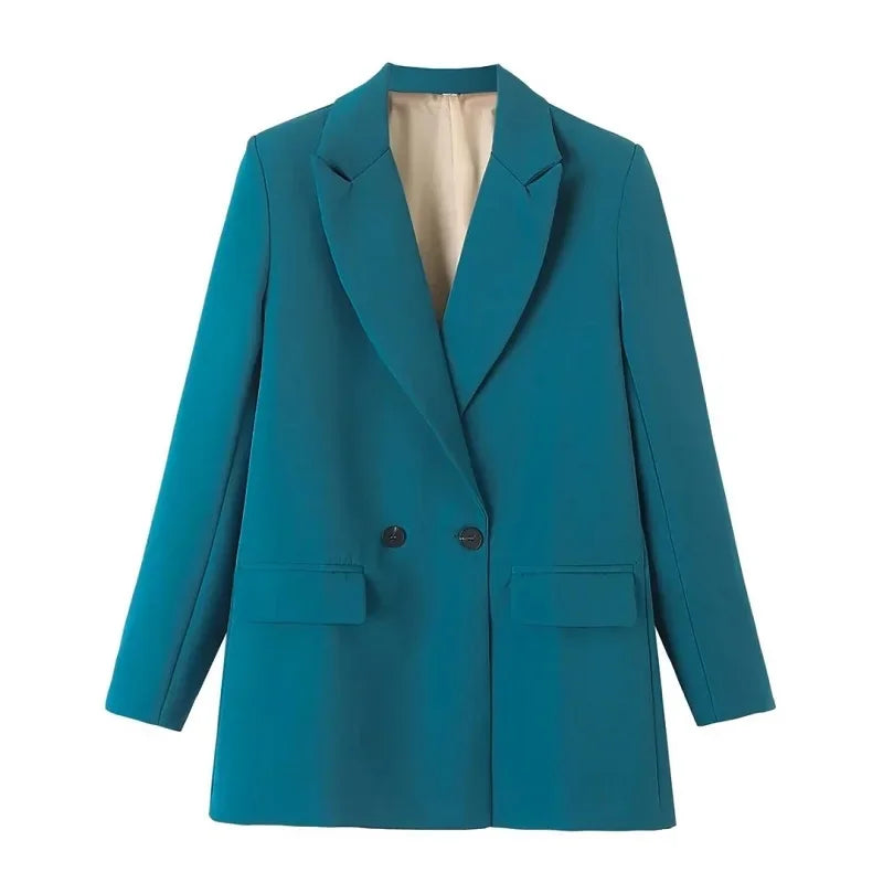 MetroChic™ – Tailored Casual Blazer (2025 Office Fit, Fashion-Forward Design)