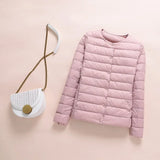 Women's Light Thin Round Neck Jacket