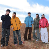 Outdoor Windproof Waterproof Hiking Hooded Jacket