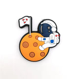 Women Astronaut Shoe Charms Space Accessories