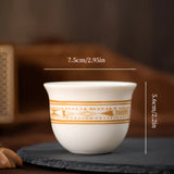 White Porcelain Coffee Cup