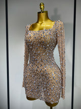 Women's Sparkling Party Mini Dress