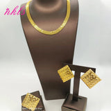 Ethiopian Gold Chain Jewelry Set