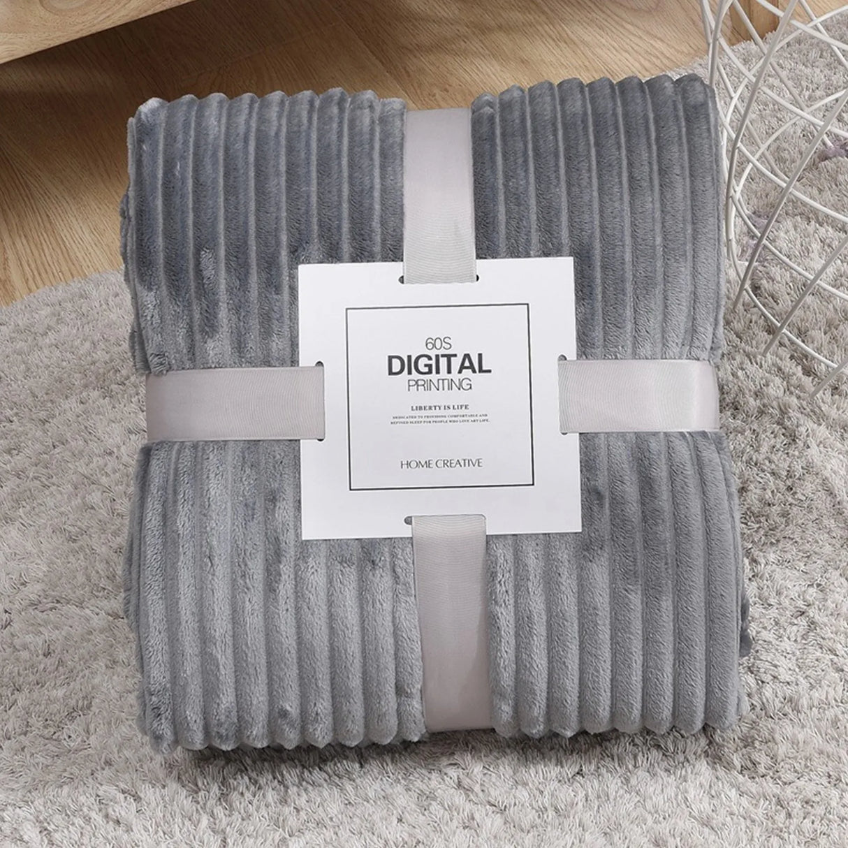 Striped Flannel Blanket
