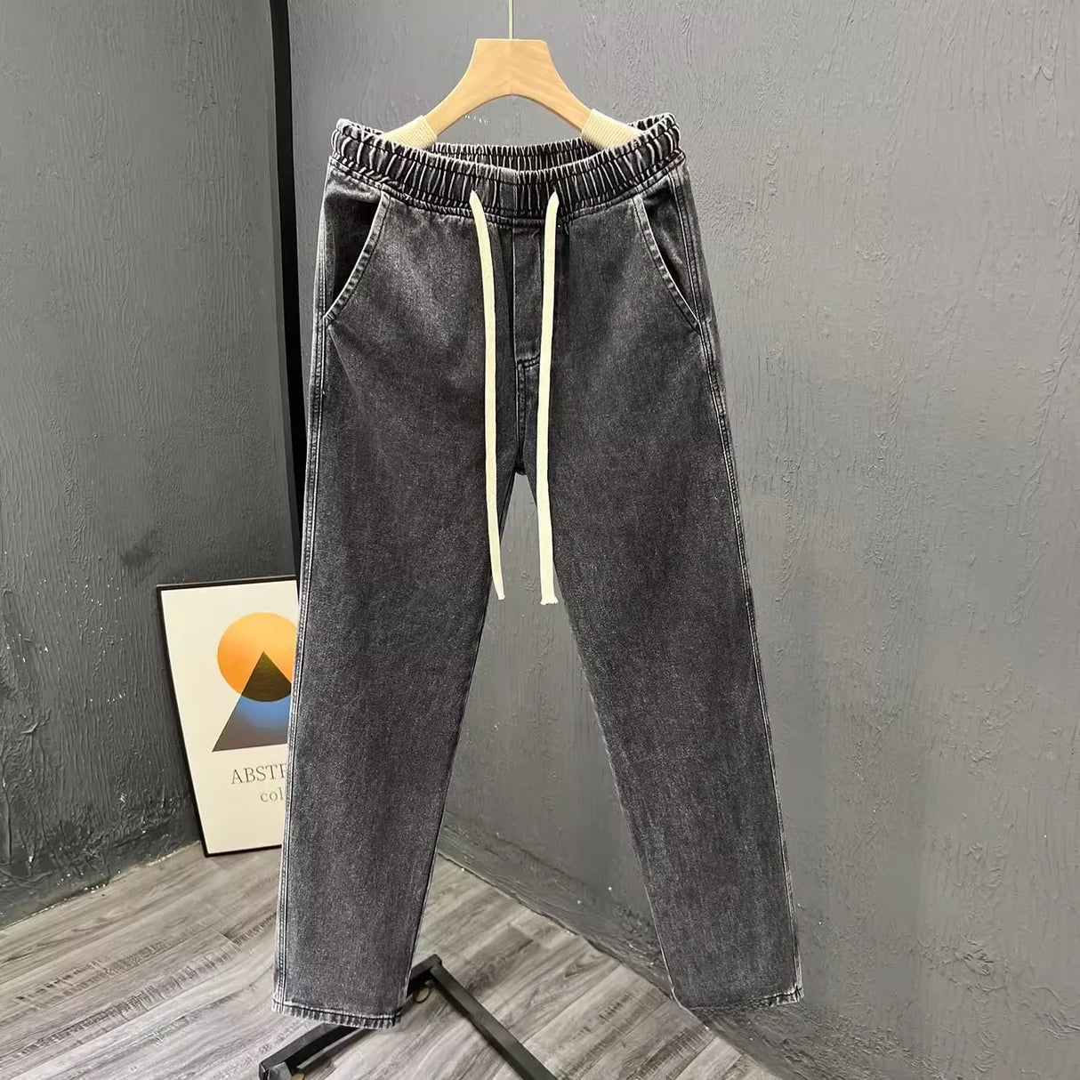 Men’s Vintage Loose Straight Jeans