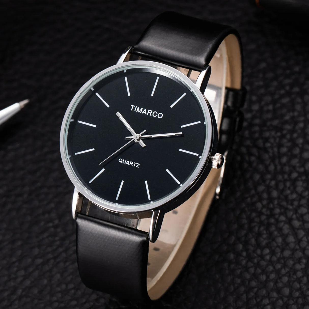 Women’s Minimalist Silver Quartz Watch