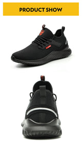 Men Indestructible Steel Toe Sneakers