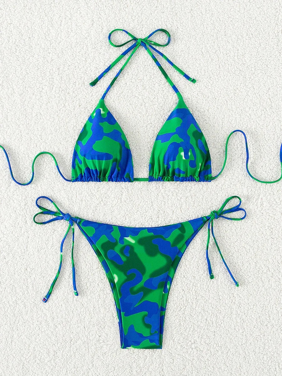 Tie Dye Micro Bikini
