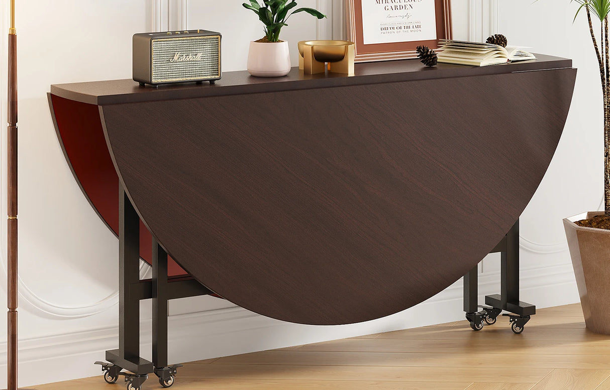 Round Foldable Dining Table
