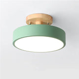 Nordic Wooden Ceiling Lamp