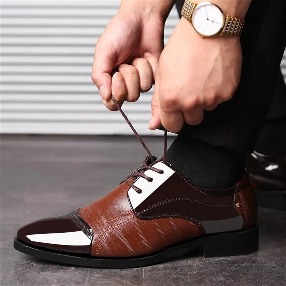 Executive Patent Oxfords