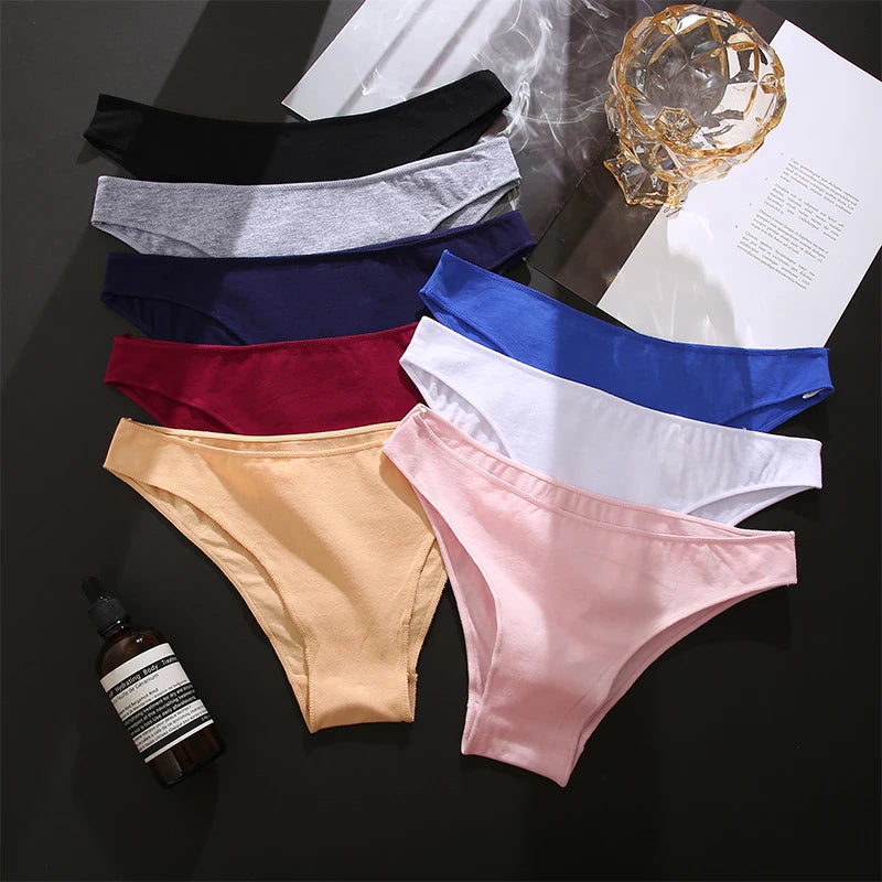 Women Cotton Panties Set (5pcs)