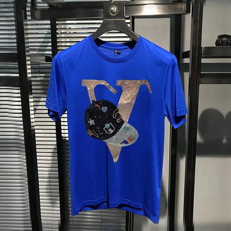 Men's Plus Size Hip-Hop T-Shirt – Cartoon Print