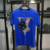 Men's Plus Size Hip-Hop T-Shirt – Cartoon Print