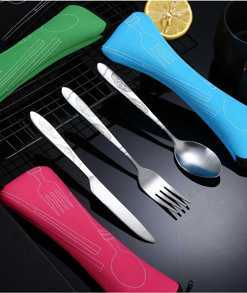 Portable Picnic Cutlery Set