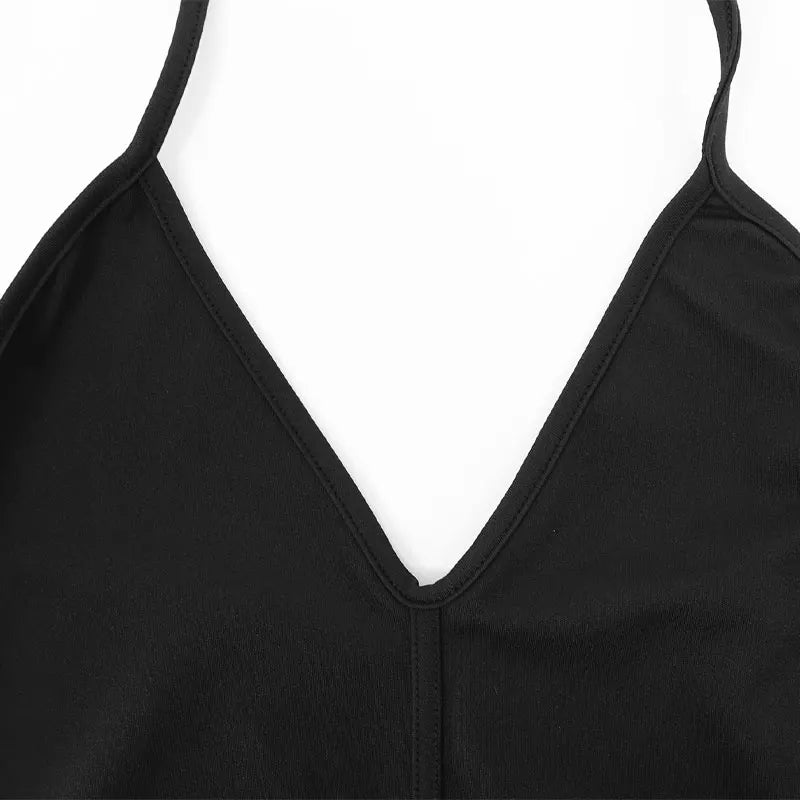 Women's 2-Piece Bodysuit and Skirt Set – Sexy Summer Knitted Party Outfit