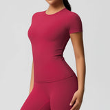 Women High Elastic Quick Dry Sports Top