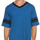 Men’s Contrast Sleep Shirt Robe