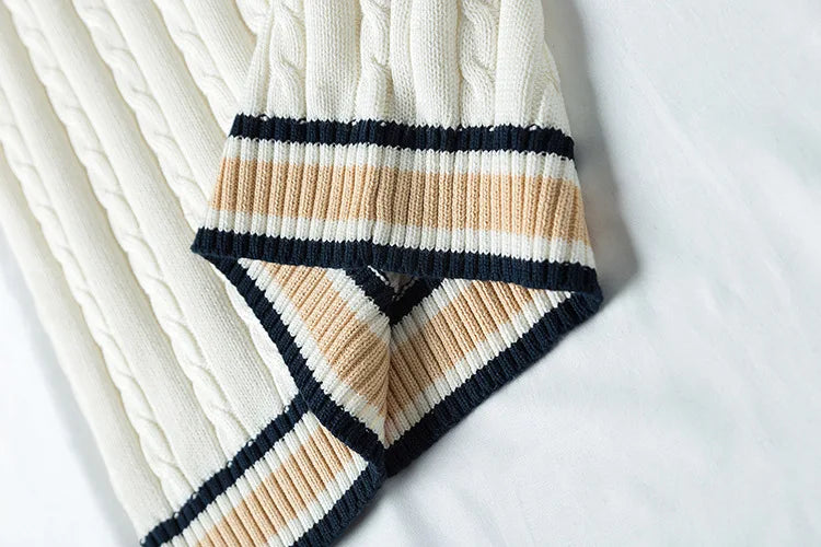 Men Sleeveless V-Neck Sweater Vest