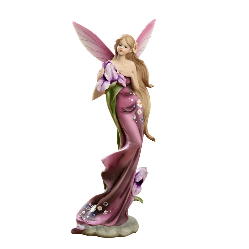 Luxury Resin Angel Figurine Decor