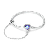 Sterling Silver Heart Bracelet