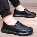 Men’s Light Leather Casual Loafers
