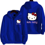 Hello Kitty Pattern Hoodie