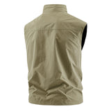 Men's Plus Size Summer Vest Jacket 2025