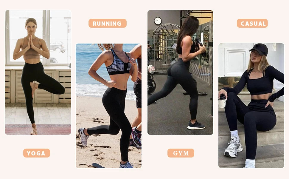 Women's High Waisted Yoga Leggings