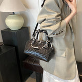 Crocodile Shell Handbag