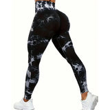 Seamless High-Waist Push-Up Women's Yoga Pants – Fitness Workout Leggings