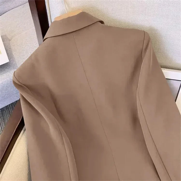KStyle™ – Korean Slim Fit Blazer (Loose Fit, Temperament Ready, Spring/Fall Wear)