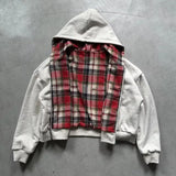 Unisex American Retro Zip Hoodie