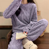 Women's Velvet Pajama Set