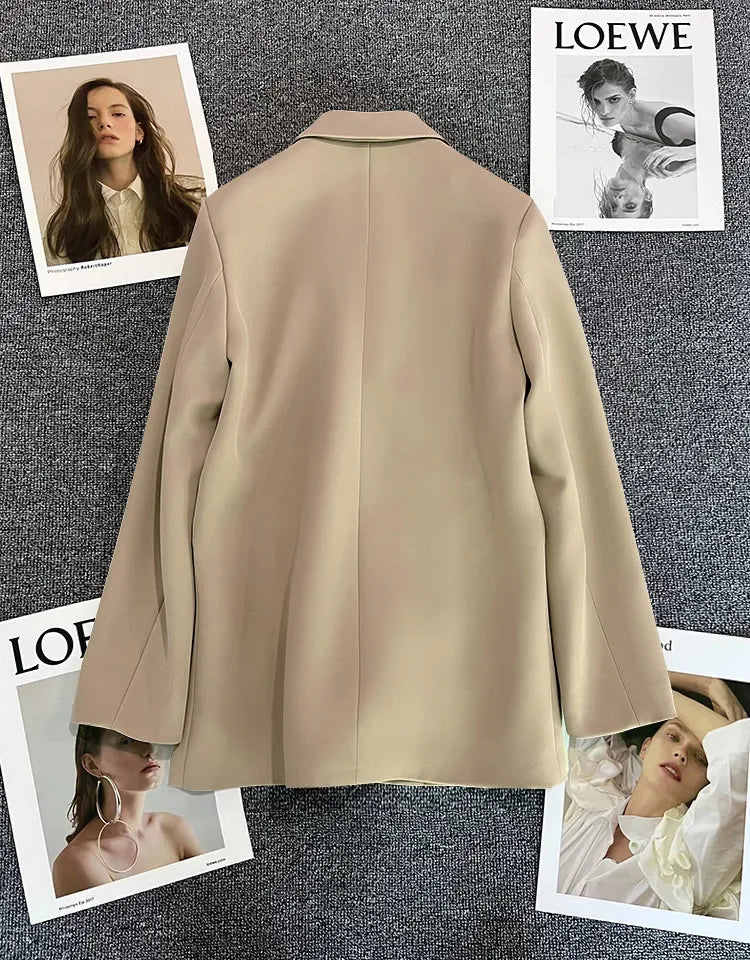 SilhouetteFit™ – Slim Blazer (Korean Fashion, Office-Ready Slimming Design)