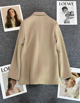 SilhouetteFit™ – Slim Blazer (Korean Fashion, Office-Ready Slimming Design)