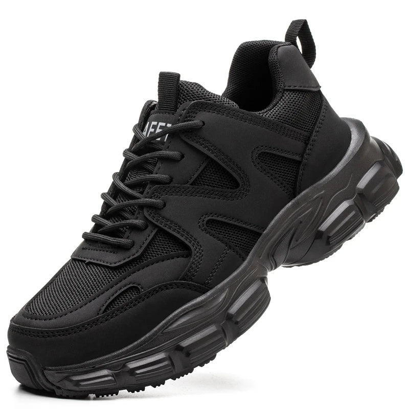 Women Safety Shoes Waterproof Steel Toe Sneakers