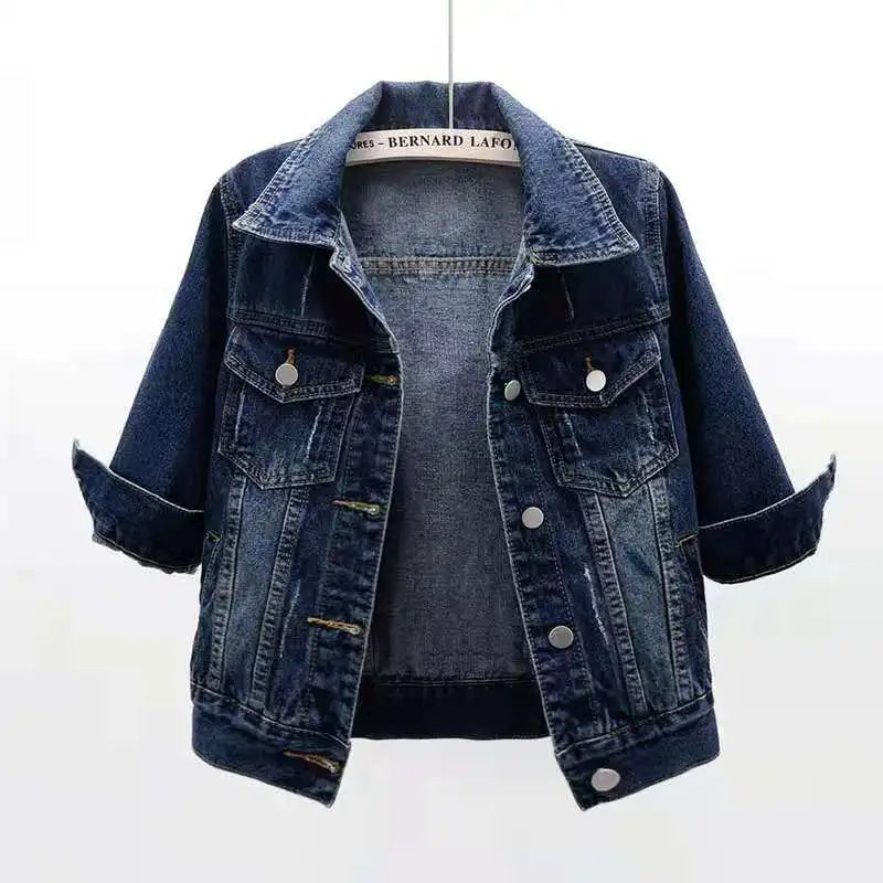 Women’s Vintage Sleeveless Denim Vest